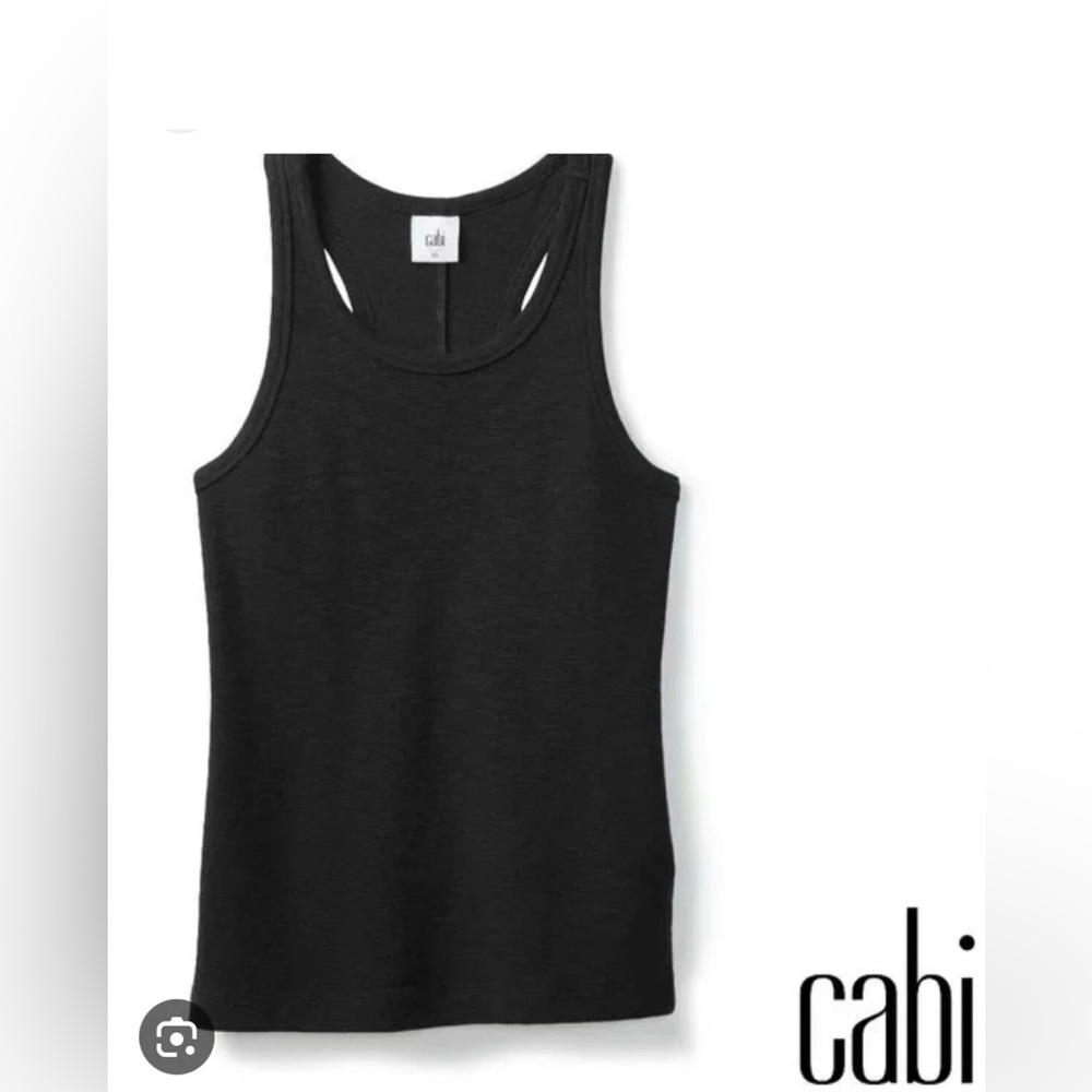 Cabi New NWT Paragon Tank #6350 Black Size XS Was $64